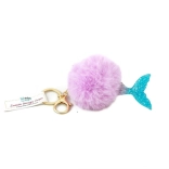 Vedhæng med pompon og havfruehale