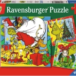 Ravensburger Puslespil Grinch 3x49 brikker