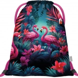 Baagl pose med flamingo-motiv