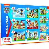 Puslespil Paw Patrol Trefl 10i1