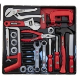 Plasticsæt værktøj til børn