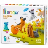 Hey Clay: Hunde historie - sæt af modellervoks