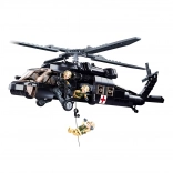 Sluban ModelBricks redningshelikopter UH-60 Black Hawk