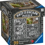 Ravensburger escape-spil EXIT puslespil Hjemsøgt herregård: I stuen 99 brikker