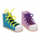 Small Foot sæt spil Bind snørebånd – træskob, 2 stk.