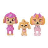 Figurer Paw Patrol - 3 generationer Skye