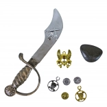 Piratsæt til børn – sværd, øjenklap og tilbehør