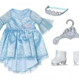 BABY born sæt Prinsesse på isen til dukke 43 cm