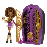 Dukke MONSTER HIGH Spøgelseshæmmelige Clawdeen Wolf med hemmeligt skab og tilbehør