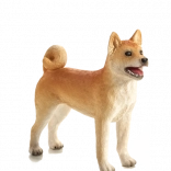 Plastfigur af hunden Shiba Inu MOJO
