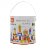 Træklodser i spand – 50 dele