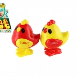 Hoppende plastikkylling med optræk 7 × 9 cm, 2 farver