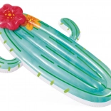 Oppustelig liggemåtte kaktus med blomst 180 × 130 cm