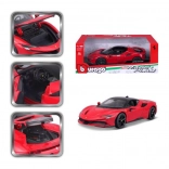Metalmodel BBURAGO FERRARI SF90 STRADALE 1:18 rød
