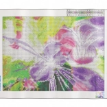 Diamantmaling – magisk violinist 30 × 40 cm