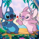 Puslespil TREFL Premium Plus Stitch & Angel 1000 brikker