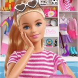 Puslespil 100 brikker Lær BARBIE at kende