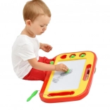 Magnetisk tegnetavle med magnetisk pen og stempler