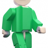 Seváček grøn (stor og lille) – figur til SEVA-byggesættet