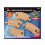 Maxim korte buede skinner – sæt med 4 stk.