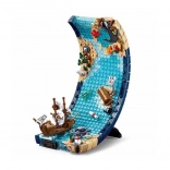 Sluban Colombus’ ekspedition – kreativ byggesæt med bølge og skib