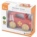 Træ brandbil til børn