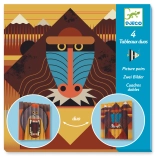 Kinetiske billeder Djeco Vildmark