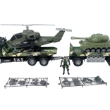 Militærtrækker med soldat 80 cm