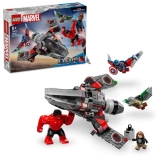LEGO Marvel Kaptajn Amerika vs Red Hulk – luftkamp (76292)