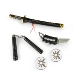 Ninja-sæt af plastvåben til børn