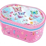 Oval musikkasse - sommerfugle Pecoware