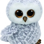 Maskotka TY Beanie Boos Owlette - Hvid ugle 24 cm