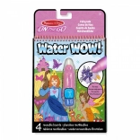Melissa & Doug vandmaling – vandfarvebog Water WOW! (blandede motiver)