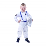 Børnekostume astronaut S