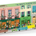 Panoramapuzzle Parisisk Liv 1000 brikker