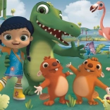 Trefl puslespil Wissper og dyrevenner maxi 24 brikker