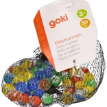 Glasstenkugler Kattens øje 50 stk