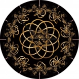 ART Puzzle ur med motivet Dans med natten 570 brikker