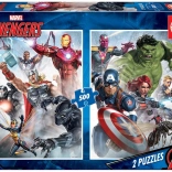 Educa Puslespil Avengers 2x500 brikker