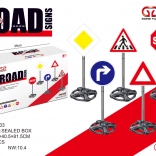 Mega sæt med børnetrafikskilte