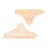 T skift 2 stk Bigjigs Rail