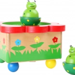 small foot Træ spilledåse Frø