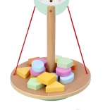 Træbalancespil med ræv