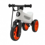 Hvid/orange