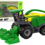 Grøn lille landbrugskombajn – legetøj