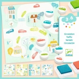 Stempelsæt Biler fra DJECO