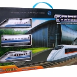 Stor elektrisk jernbane med tilbehør til børn 3+