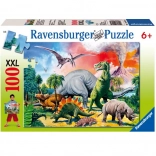 Ravensburger puslespil Blandt dinosaurer