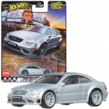 Hot Wheels Premium Boulevard – Mercedes‑Benz CLK 63 AMG Black Series model 1:64, sølv