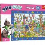 Observationspuslespil SPY GUY – forlystelsespark, 100 brikker